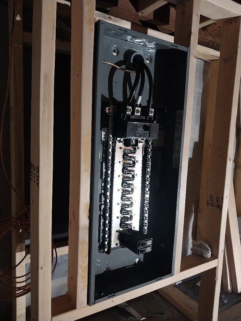 Electrical panel job by The Michigan Electric Company